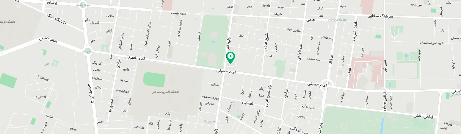 نقشه تالار محراب