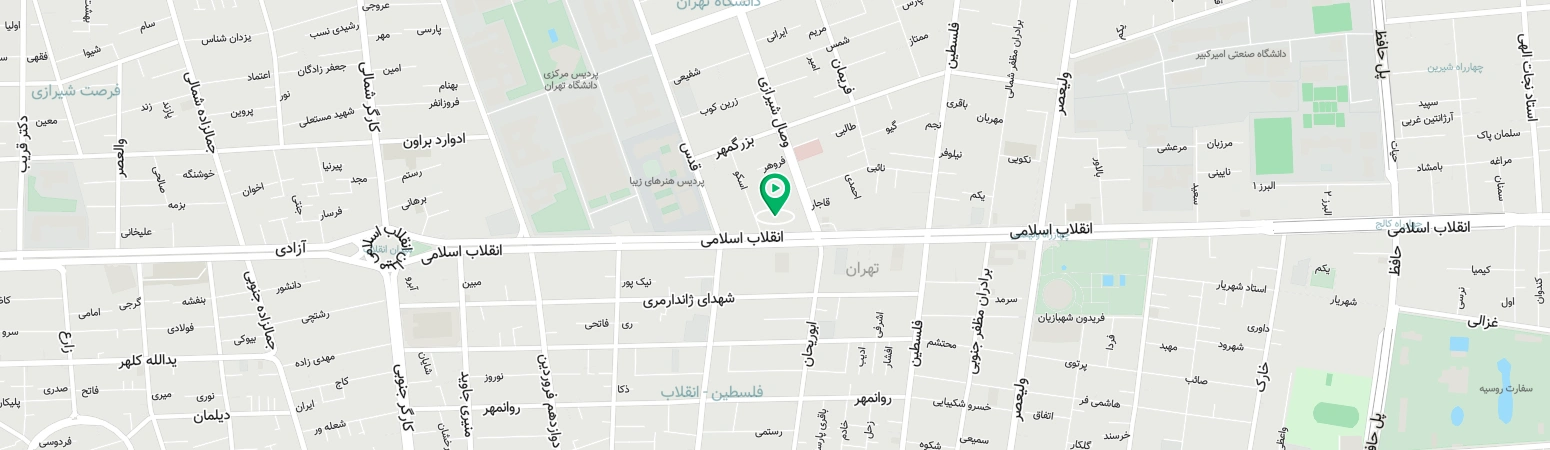 نقشه سالن نمایش سینما سپیده