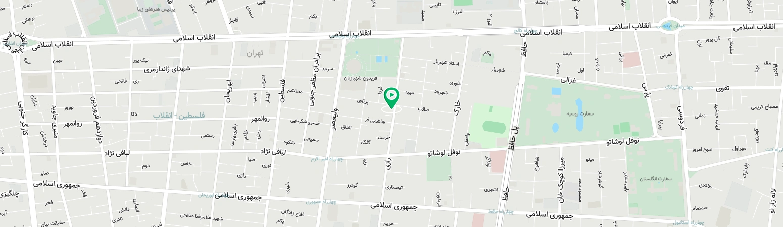 نقشه کاخ هنر